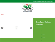 Tablet Screenshot of heartlandturffarms.com